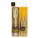 Kokubo Go Out Cutlery Set with Case Mustard Military