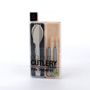 Kokubo Go Out Cutlery Set with Case Pale Dogwood