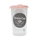 Kokubo Straw Cup With Lid (500ml) Pink