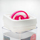 Kokubo For Dry Food Easy Lock & Release With Lever Airtight Food Storage Container Pink / 750ml