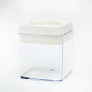 Food Storage Container (AS, ABS/Airtight/Easy Lock & Release With Lever/Not Microwave & Dishwasher Safe/For Dry Food/750mL/10x10x11.5cm/Kokubo/SMCol(s): Grey)