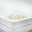 Food Storage Container (AS, ABS/Airtight/Easy Lock & Release With Lever/Not Microwave & Dishwasher Safe/For Dry Food/750mL/10x10x11.5cm/Kokubo/SMCol(s): Grey)