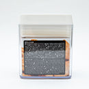 Food Storage Container (AS, ABS/Airtight/Easy Lock & Release With Lever/Not Microwave & Dishwasher Safe/For Dry Food/750mL/10x10x11.5cm/Kokubo/SMCol(s): Grey)