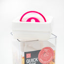 Kokubo For Dry Food Easy Lock & Release With Lever Airtight Food Storage Container Pink / 1500ml