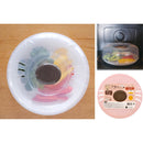 Microwave Food Cover (PP/Heat Resistance: 140℃/Cold Resistance: -20℃/Cat/6.5cm/dia.21cm/SMCol(s): Clear)