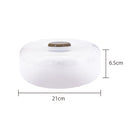 Microwave Food Cover (PP/Heat Resistance: 140℃/Cold Resistance: -20℃/Cat/6.5cm/dia.21cm/SMCol(s): Clear)