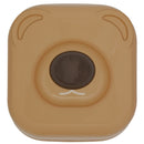 Microwave Cover (Polypropylene/Cold・Heat Resistance: -20℃・140℃/Nose-shaped knob part does not get hot/Bear/6.5x18.5x18.5cm/SMCol(s): Brown)