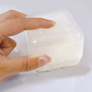 Rice Moulds (Polypropylene/Easy "One" Push out for removing rice balls/Hard to stick the rice/Cold・Heat Resistance: -20℃・120℃/Square)