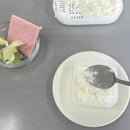 Rice Moulds (Polypropylene/Easy "One" Push out for removing rice balls/Hard to stick the rice/Cold・Heat Resistance: -20℃・120℃/Square)