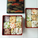 Rice Moulds (Polypropylene/Easy "One" Push out for removing rice balls/Hard to stick the rice/Cold・Heat Resistance: -20℃・120℃/Square)