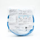 Laundry Basket (2-Way: Horizontal & Vertical/With Lid & Zipper/Mesh/Collapsible/37x37x66cm/Kokubo/SMCol(s): Blue,White)