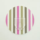 Kokubo Adhesive Hook (up to 1.5kg/Stripes/PK/OL/WT)