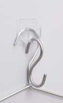 Kokubo Clear Transparent Adhesive Wall Hooks (2pcs) 