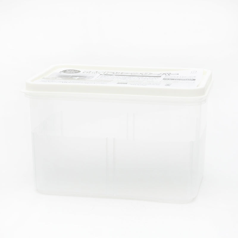 Drink Dispenser (PP/Temperture Resistance: -30? to 90?/For Refrigerator/3L/24.5x14.8x13.5cm/Kokubo/SMCol(s): White,Clear)