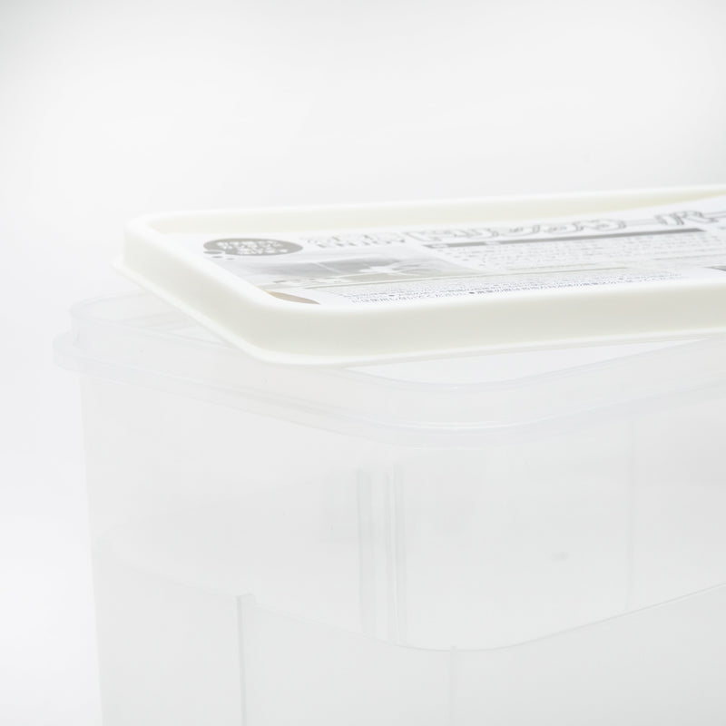Drink Dispenser (PP/Temperture Resistance: -30? to 90?/For Refrigerator/3L/24.5x14.8x13.5cm/Kokubo/SMCol(s): White,Clear)