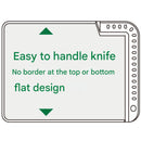 Cutting Board (PP/Guard On a Corner/Mini/1.5x17x21.5cm/SMCol(s): White)