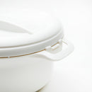 Microwave Cooker (Cooker: 740ml, Lid: 350ml/9x18.1x14.5cm/SMCol(s): White)