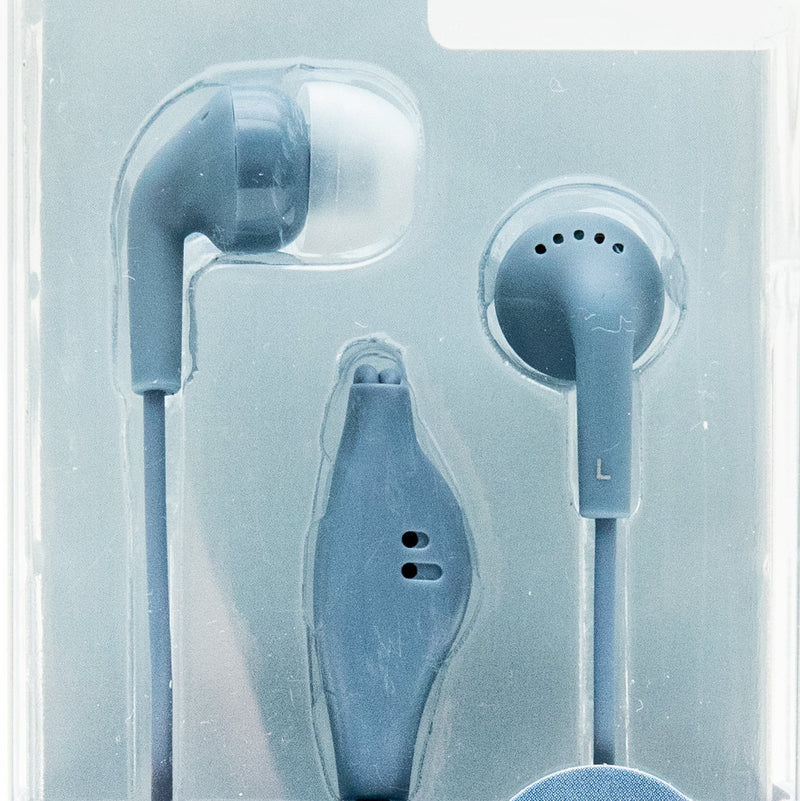 Earphones (With Microphone/Cable Length: 1.2m/120cm/SMCol(s): Blue)