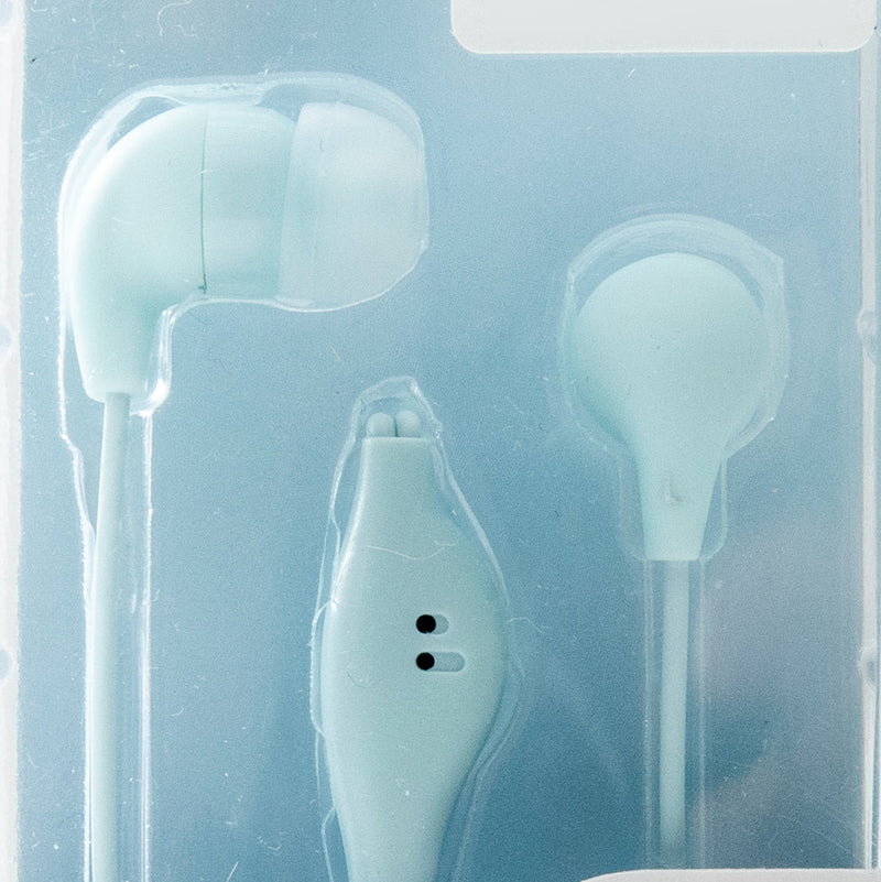 Earphones (With Microphone/Cable Length: 1.2m/120cm/SMCol(s): Blue)