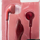 Earphones (With Microphone/Cable Length: 1.2m/120cm/SMCol(s): Red)