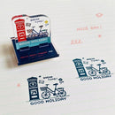 Sanby x Eric Acrylic Stand Stamp Post