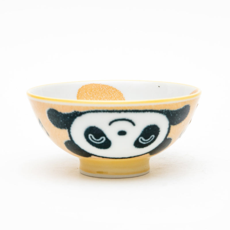 Rice Bowl (Ceramic/Panda/S/dia.10.5cm/SMCol(s): Orange,White,Black)