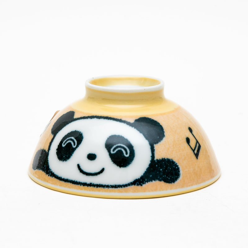 Rice Bowl (Ceramic/Panda/S/dia.10.5cm/SMCol(s): Orange,White,Black)