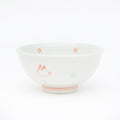 Rice Bowl (Ceramic/Fluffy Rabbit/5.5cm/dia.11.4cm/SMCol(s): White,Red)