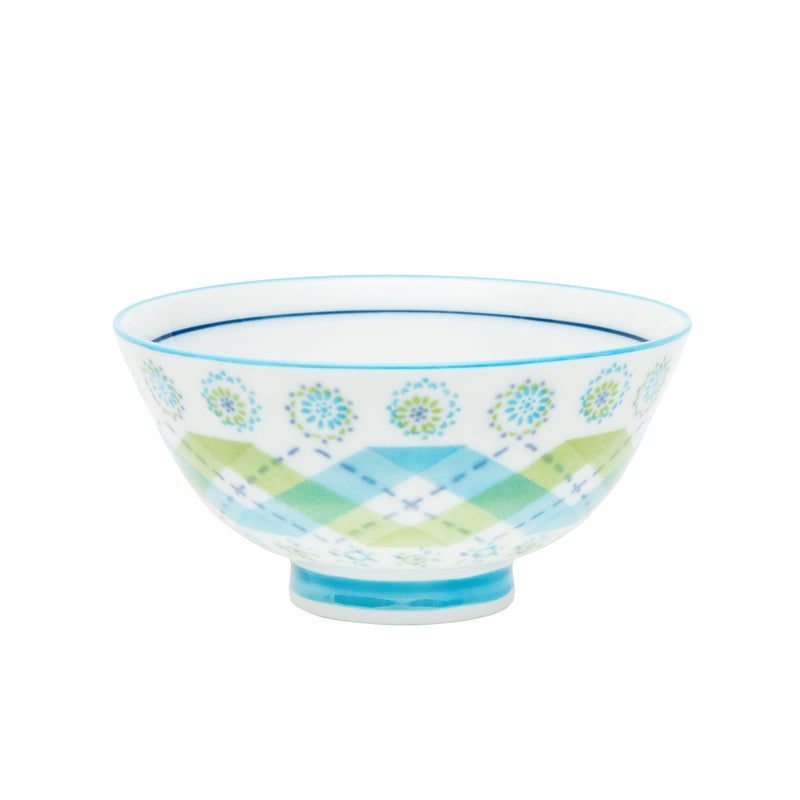 Flowers Ceramic Rice Bowl (2 Color Options)