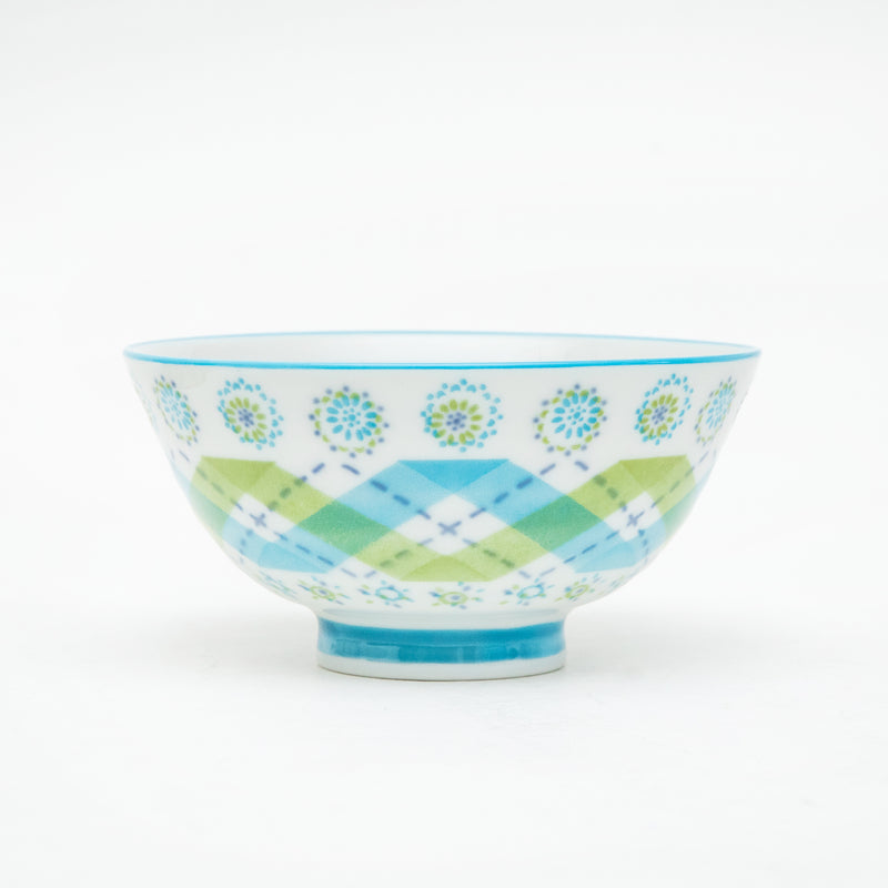 Flowers Ceramic Rice Bowl (2 Color Options)
