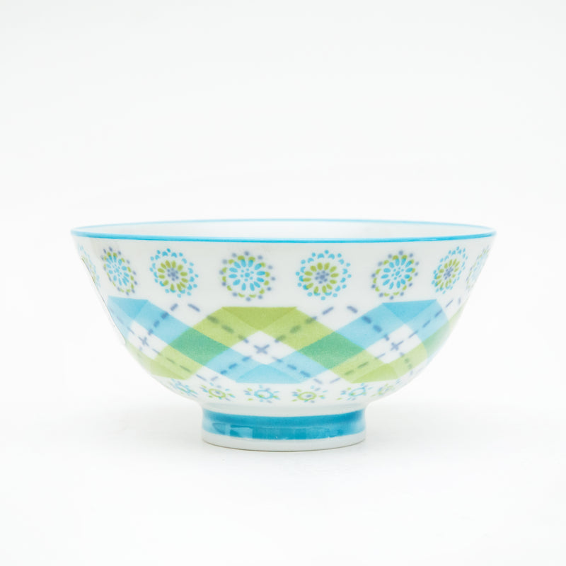 Flowers Ceramic Rice Bowl (2 Color Options)