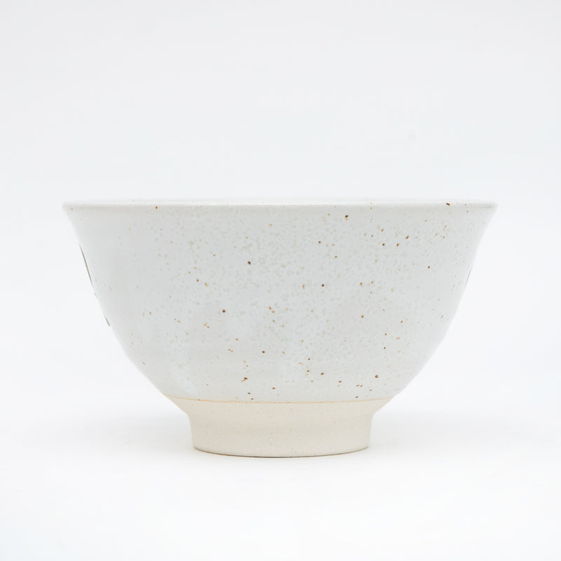 Speckles Lightweight Porcelain Rice Bowl dia.11.7cm (3 Color Options)