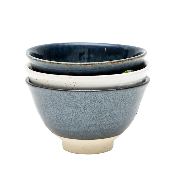 Rice Bowl (Porcelain/Lightweight/Speckles/6.8cm/dia.11.7cm/SMCol(s): Navy)