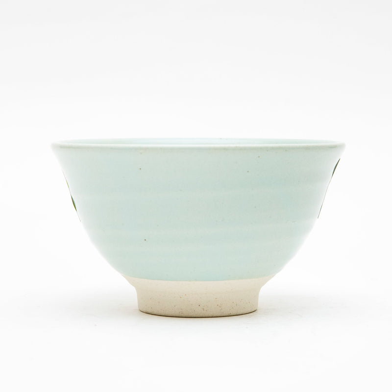 Rice Bowl (Porcelain/Lightweight/Speckles/6.8cm/dia.11.7cm/SMCol(s): Light Blue)
