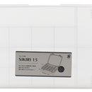 15-Section Semi-Transparent Storage Box