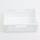 White Foldable Plastic Storage Box Folding Container