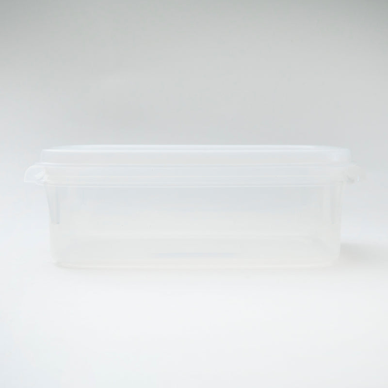Plastic Food Container (Microwavable/Rect/870mL/13.5x18.5x6.1cm)