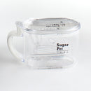 Container with Spoon (BL/WT (2pcs)) Individual Package