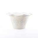 Flower Pot (Grapes/Round/Wavy/WT/26x26x14.5cm)