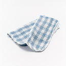 Gingham Dish Cloth Blue