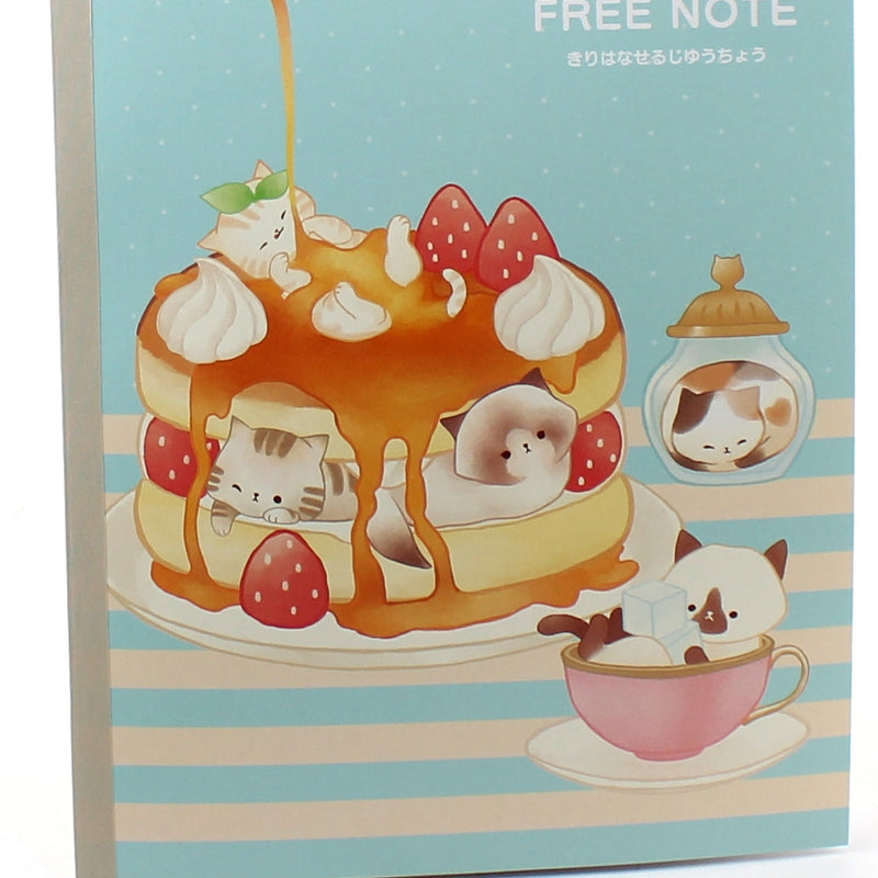 Notebook (Paper/Blank/Animal/Dessert/17.3x25cm (60 Pieces))