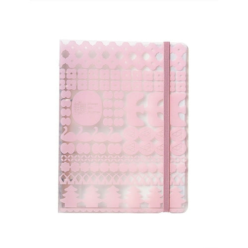 Sticker Binder Adult Stickers Collection B 6-Hole Pink