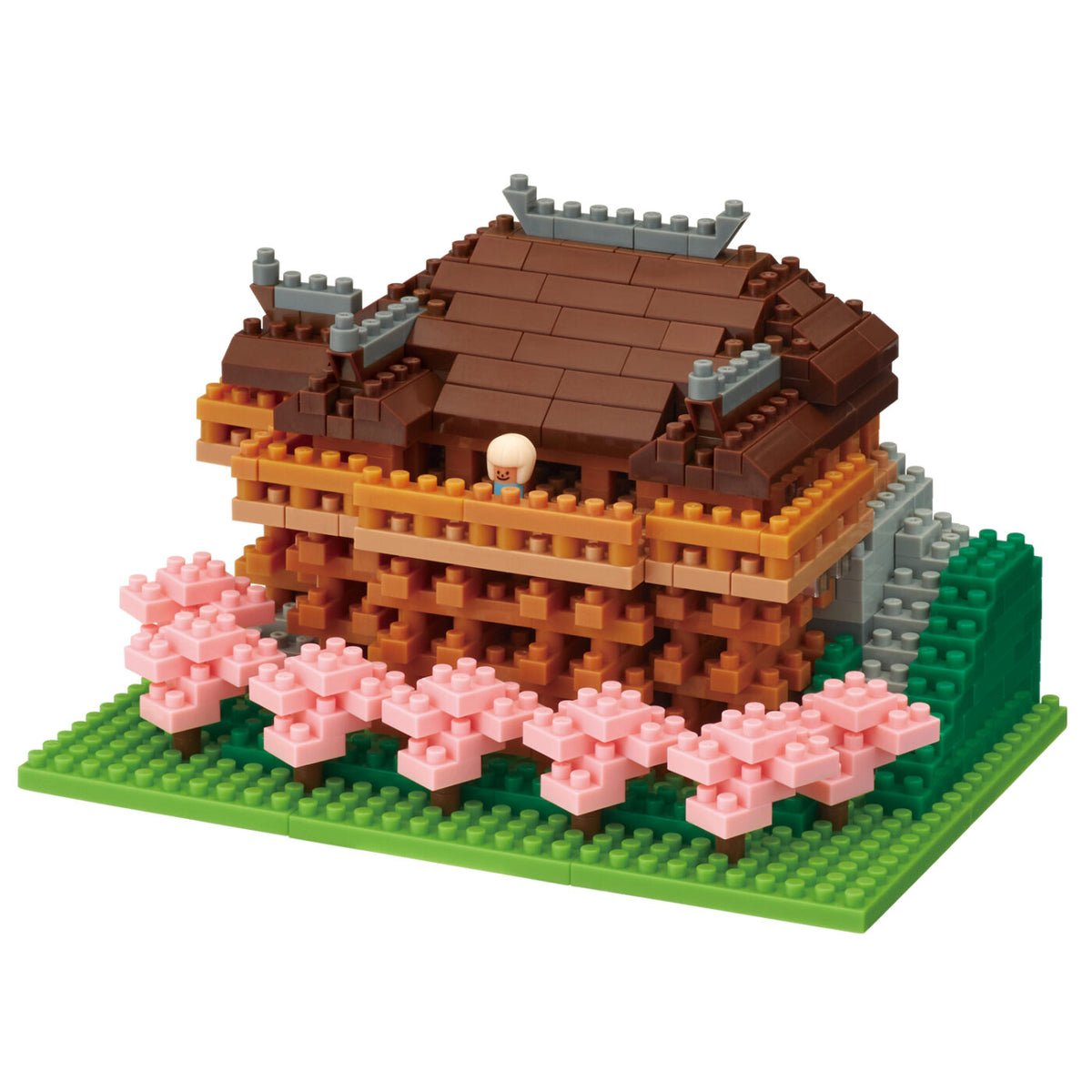 Kawada Nanoblock Landmark Kiyomizu Temple | Oomomo Canada
