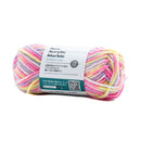 US 8 Needle New Acrylic Marble Knitting Yarn Yellow Purple / Individual Package