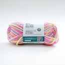 US 8 Needle New Acrylic Marble Knitting Yarn Yellow Purple / Individual Package