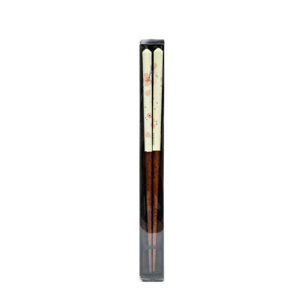 Chopsticks (Wood/Not Microwave & Dishwasher Safe/My Neighbor Totoro/Cherry Blossoms/21cm (1 Pair)/Skater/SMCol(s): Brown,Ivory,Pink)