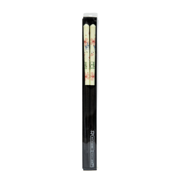 Chopsticks (Wood/Not Microwave & Dishwasher Safe/My Neighbor Totoro/Cherry Blossoms/23cm (1 Pair)/Skater/SMCol(s): Brown,Ivory,Pink)