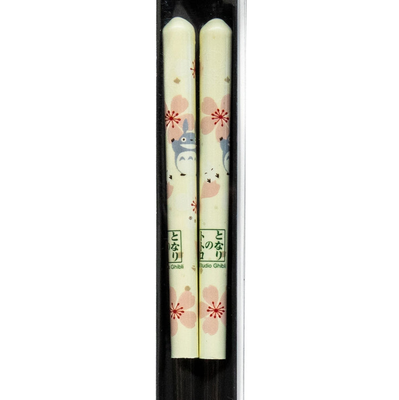 Chopsticks (Wood/Not Microwave & Dishwasher Safe/My Neighbor Totoro/Cherry Blossoms/23cm (1 Pair)/Skater/SMCol(s): Brown,Ivory,Pink)