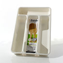 4-Compartment White Organizer Tray Individual