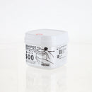 White Push-Open Plastic Container - 500mL